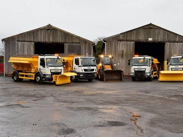 Not all roads will be gritted as normal.