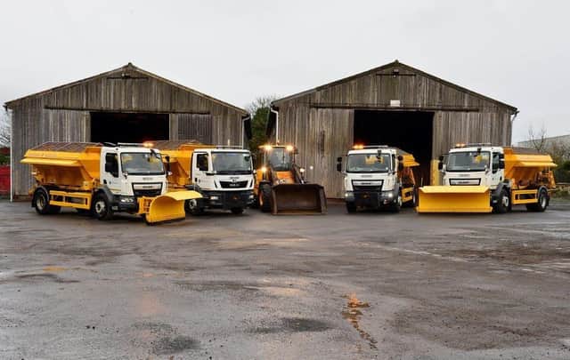 Not all roads will be gritted as normal.