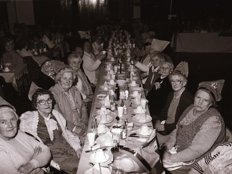 St Mary's Senior Citizens Christmas Party in December 1983.