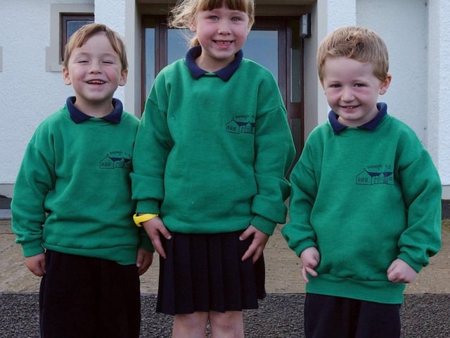 20 years on: Young people across Derry and Donegal starting school in September 2003
