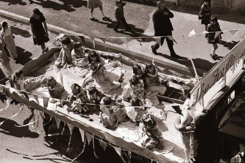 The Foyle mermaids float.