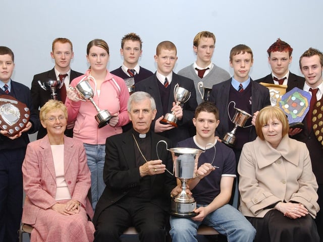 St Peter's annual school prizegiving in November 2003