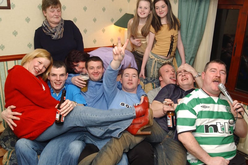 Kevin Boyle celebrated his 21st birthday at home with his mum and dad Anne and Michael and family and friends.