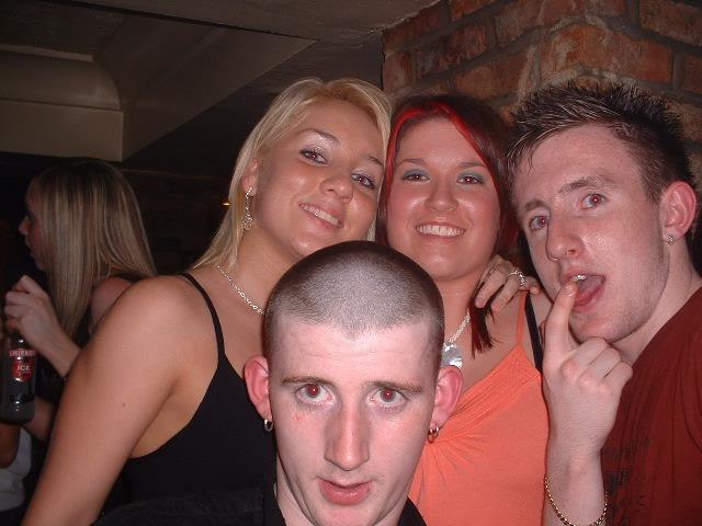 Derry nightlife at its clubs and bars twenty years ago, in April 2005.