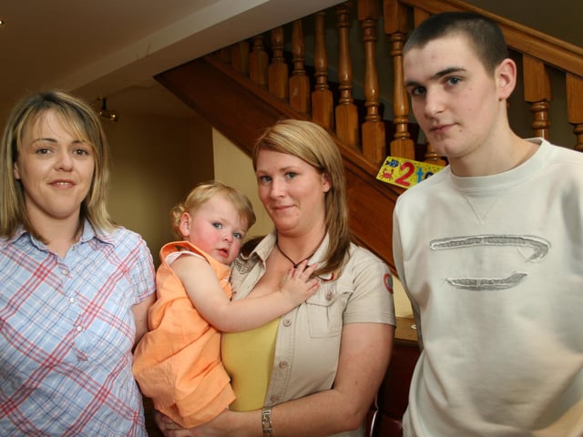 Parties and celebrations in April 2005: Zoe Harrigan.