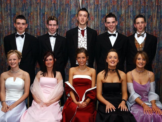 St Columb's College Formal 20 years ago in Derry in 2003