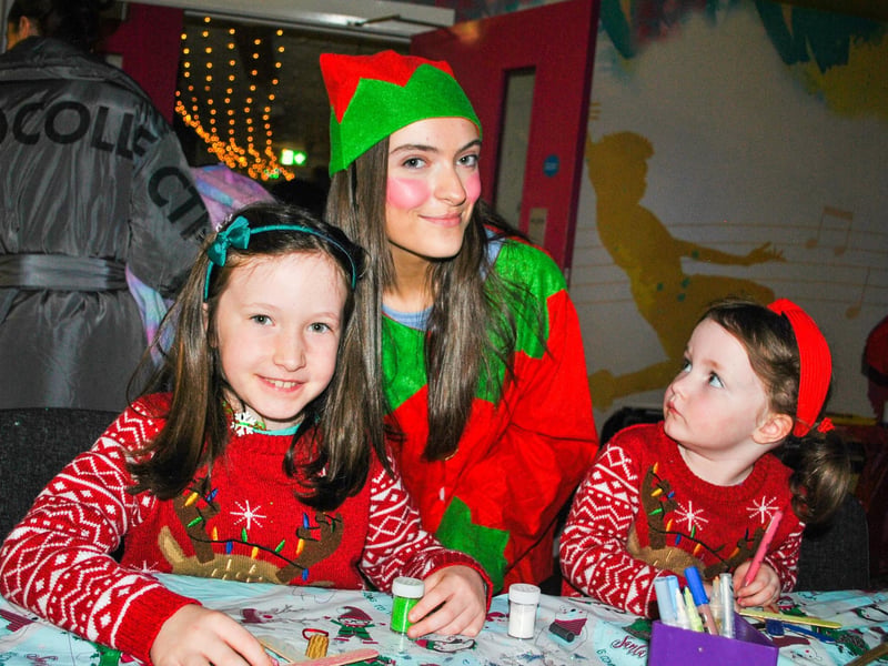 'Twas the week before Christmas' in Studio 2 in Derry with the Grinch, Santa, Mrs Claus, Cindy Lou Who, the elves and a Christmas Fairy.