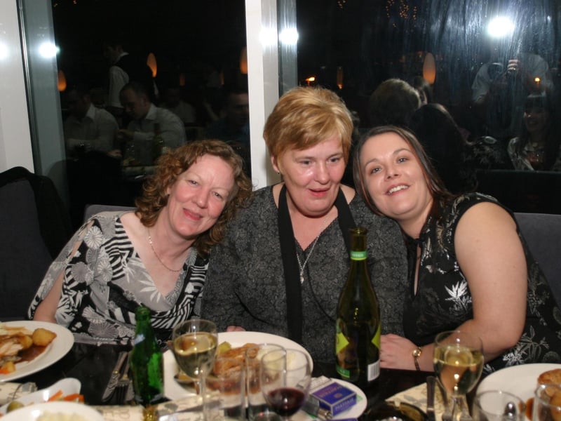 Christmas parties in Derry in December 2003.