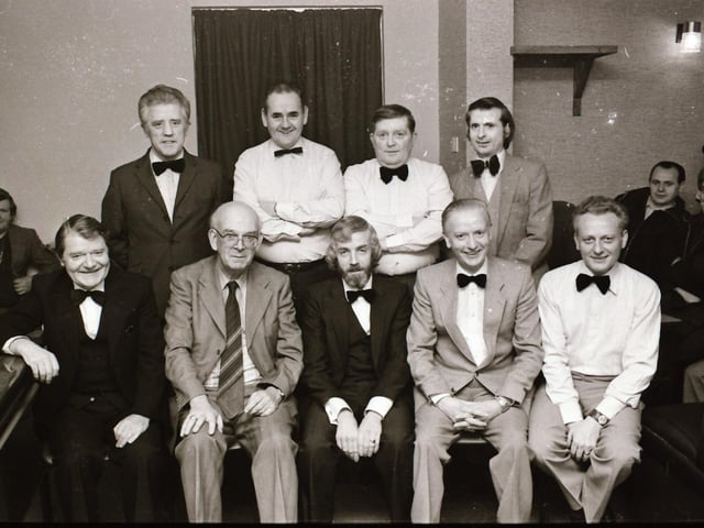 North West Senior Billiards Final at George's Bar / McClarry v McVeigh.