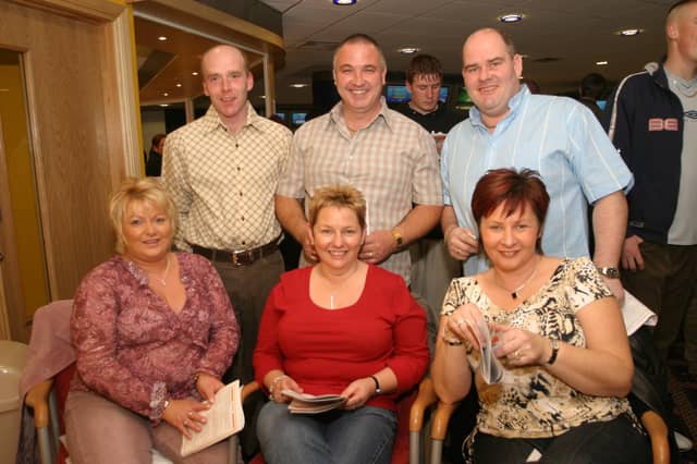 A night out at the Lifford Races in October 2003