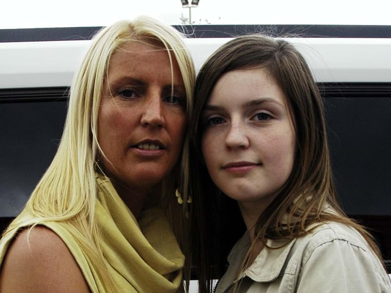 Annette pictured with daughter Stephanie. : .