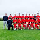 The Cathair Doire panel which made its Mac Rory Cup debut against Monaghan's St. Macartan's last week in Garvaghey. (Photo: Steven Doherty)