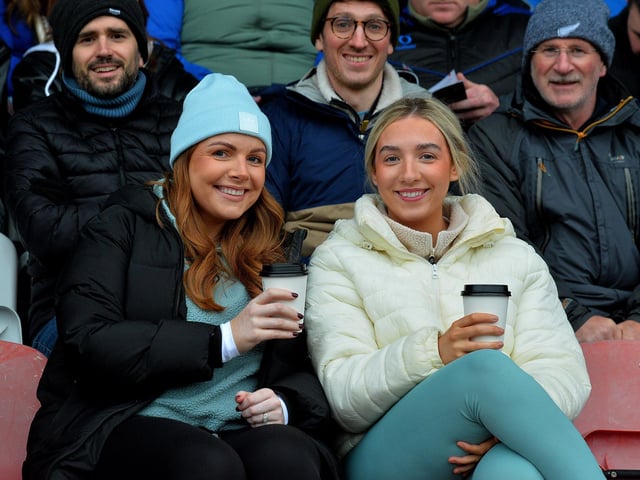 Fans at Celtic Park for the on Sunday afternoon. Photo: George Sweeney