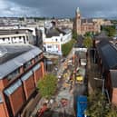 NI water work on Foyle Street.