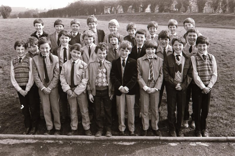 Derry Confirmations back in March 1984.