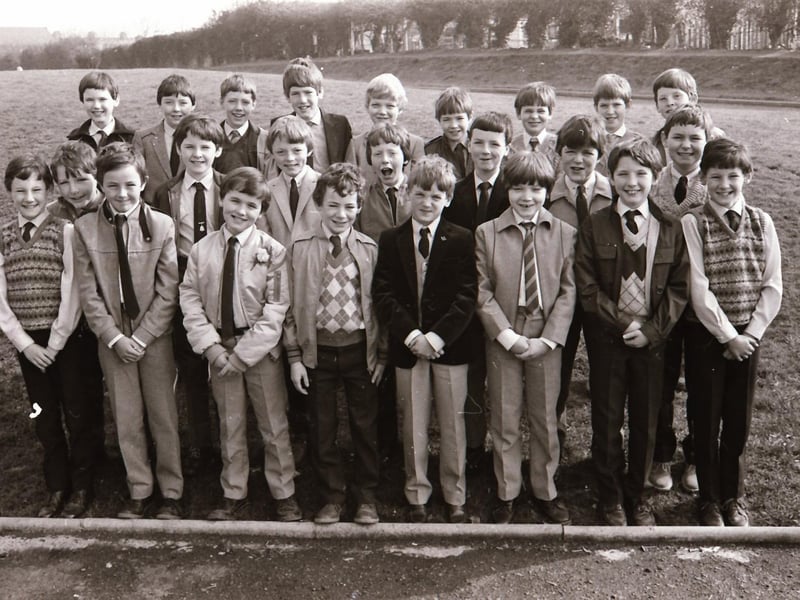 Derry Confirmations back in March 1984.