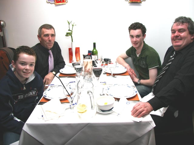 Stephen Dorrian, Robin Fitzpatrick, Kevin Dorrain, Dermot Dorrian 0025JML