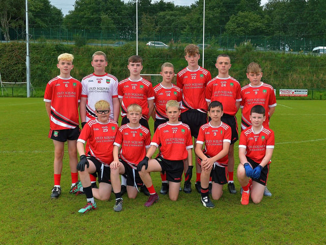 Sean Dolans, winners of the 2023 John McChrystal Cup, held at Doire Trasna on Saturday morning last. Photo: George Sweeney. DER2332GS - 48