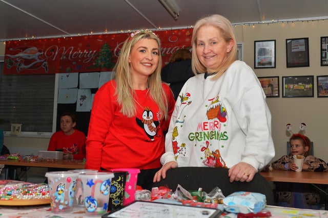 Stall holders had a variety of gifts on sale at the Galliagh Community Christmas Craft Fair and Wonderland on Saturday afternoon. Photo: George Sweeney