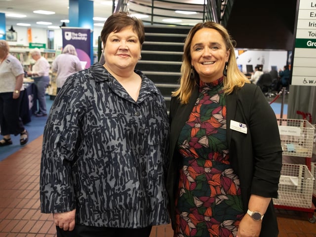 Evelyn Hoy COPNI and Dr Sinead Eccles OU