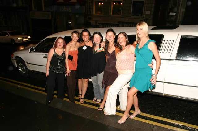 A limo ride for your 30th birthday.