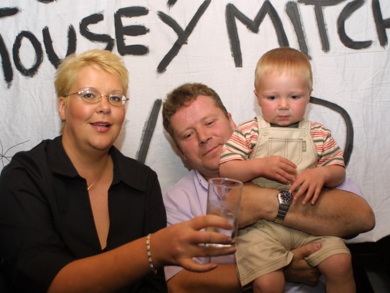Pictures of Derry people partying in June and July 2003