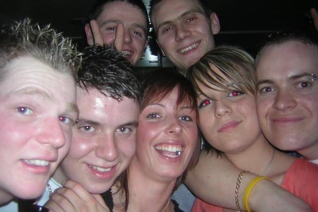 Enjoying a night out in Derry city centre and catching the Ulsterbus nightbus home back in April 2005.