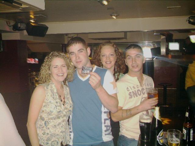 A night out in Derry bars in October 2005