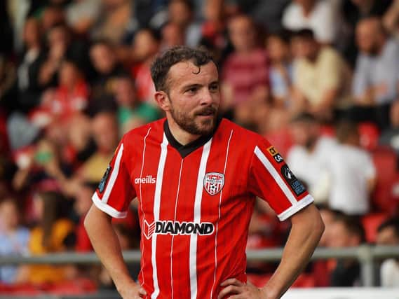 Derry City winger Paul McMullan. Photo: George Sweeney. DER2327GS - 033