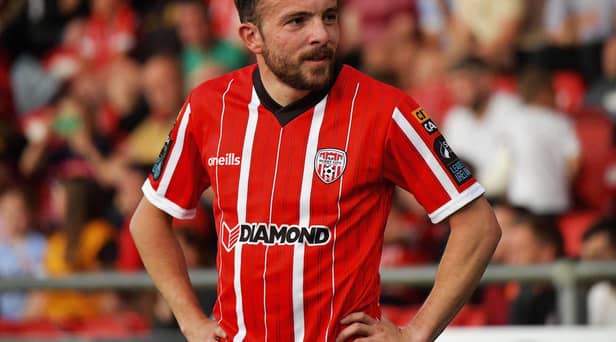 Derry City winger Paul McMullan. Photo: George Sweeney. DER2327GS - 033