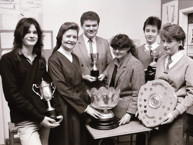 Templemore School public speaking winner.