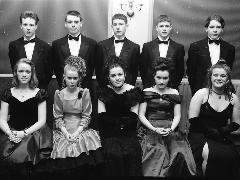 St. Patrick's and St. Brigid's, Claudy, formal in February 1994