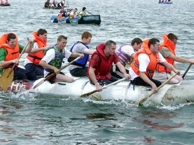 Bunagee Raft Race July 2003.