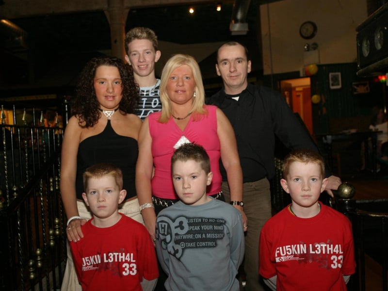 Parties and celebrations in Derry back in 2004. Jackie Kelly.