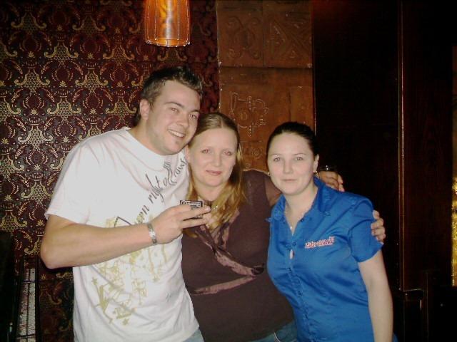 Revellers enjoying a night out in Sugar nightclub in late October, 2005.