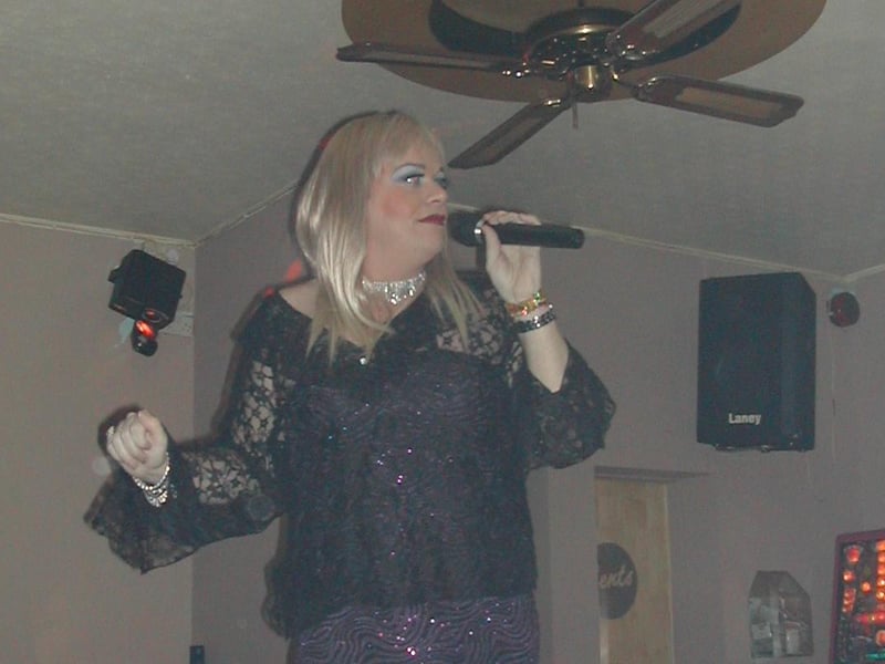 A night out at Pepes back in February 2003.