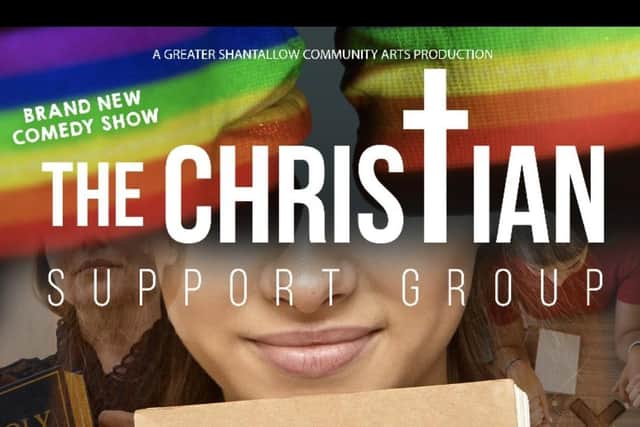 Poster for "The Christian support group (how not to catch the Gay)"