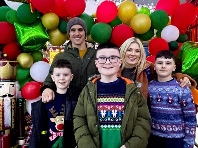 Visitors from the Western Trust's Children’s Disability Service enjoying an amazing Santa experience evening at Destined.