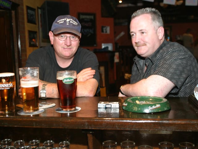 Patrons at The Ritz in July 2004.