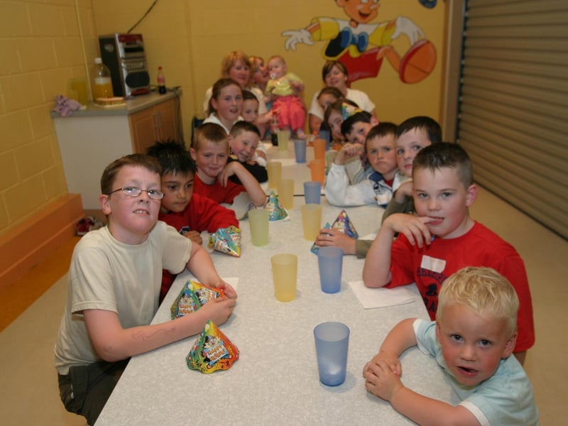Parties and nights out in July 2004. Aidan Sheerin