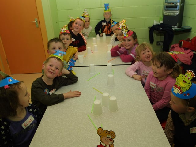 Celebrating Martin Parke's 6th birthday party at the Fun Factory in 2003.