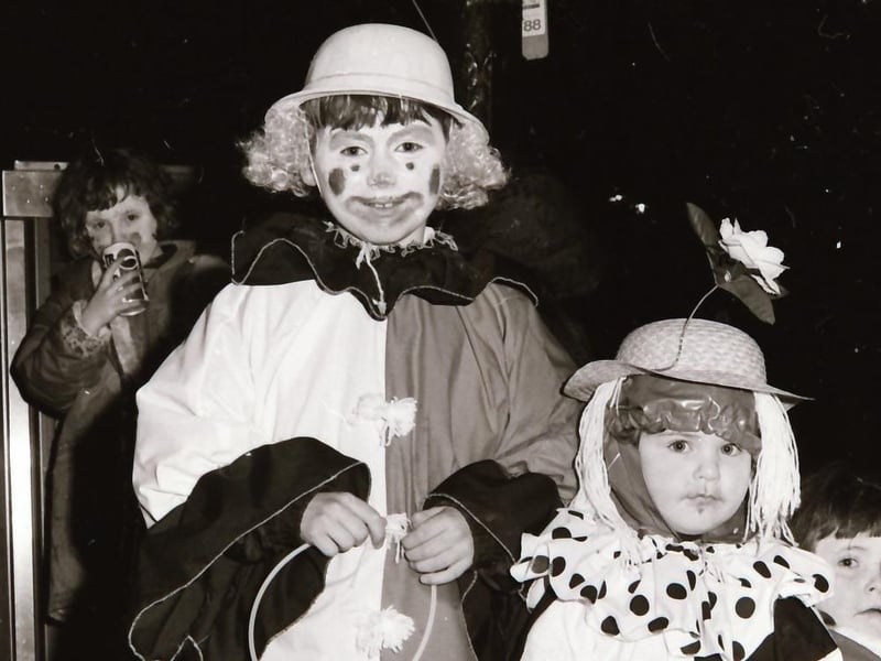 Derry folks dressed up for Halloween night, back in October 1994.