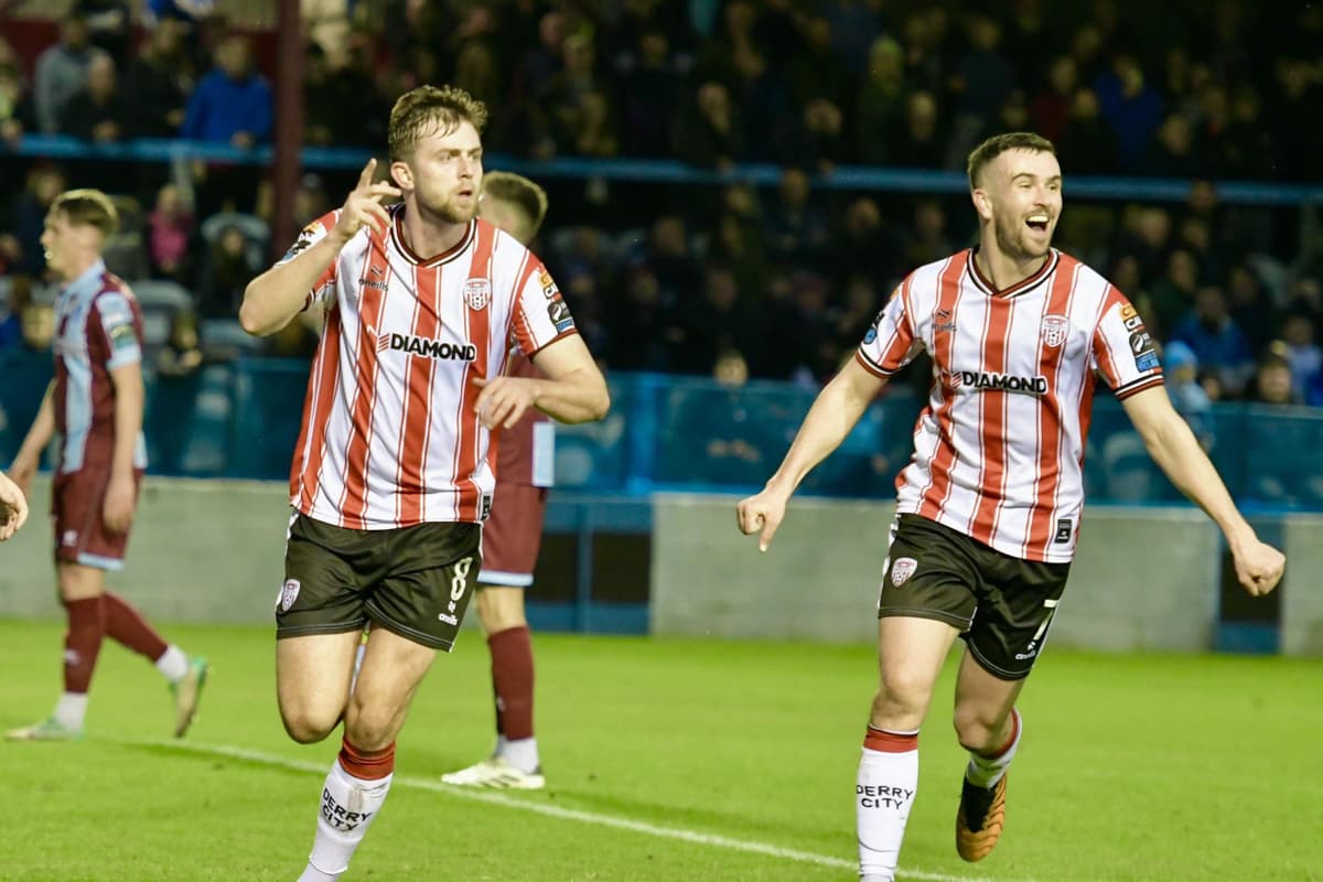 Franz Pierrot nets late equaliser for Drogheda to deny Derry City first win on the road