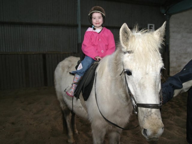 Party celebrations back in 2004: Megan McGarrigle.