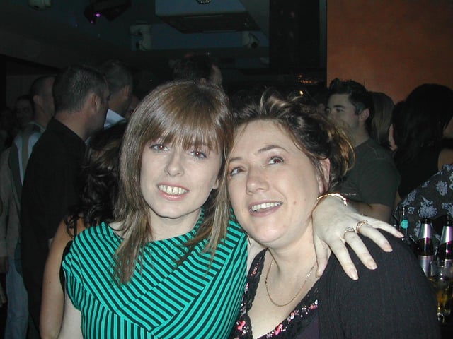 Derry people partying in Da Vinci's in November 2003