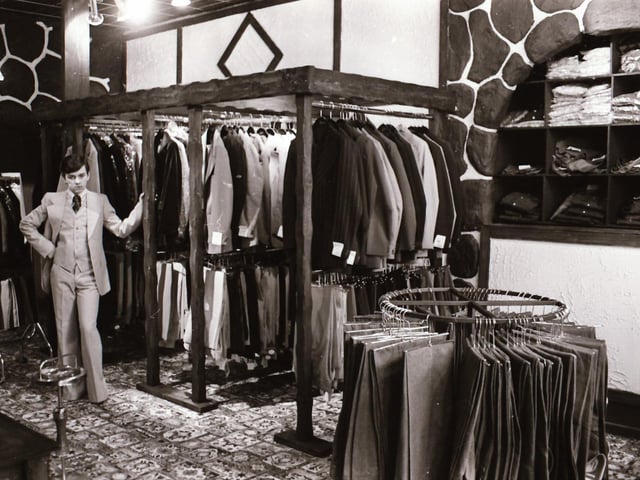 The latest men's fashions at Taurus Boutique.