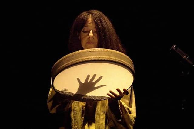 In 'Acoustics of Resistance' on an LCD monitor folk singers from Madeira, mainland Portugal, Scandinavia and Syria complement an enveloping soundscape with sean-nós songs from various cultures each one addressing a different weather phenomenon.