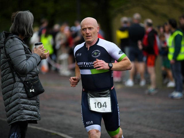 Kevin O’Sullivan, Northwest Triathlon Club.  Photo: George Sweeney