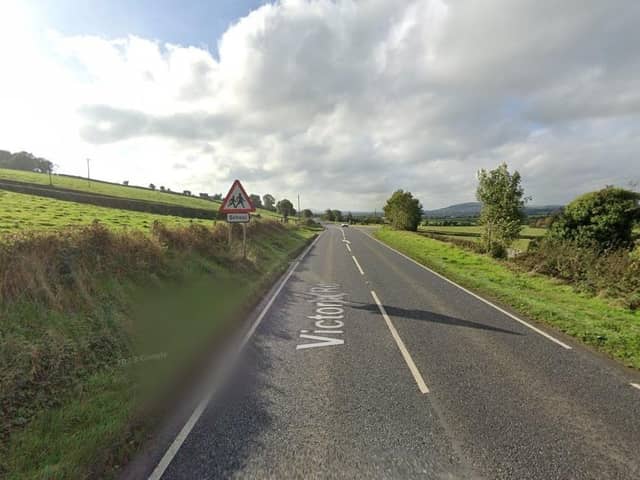 A narrow stretch of the A5 between Derry and Strabane