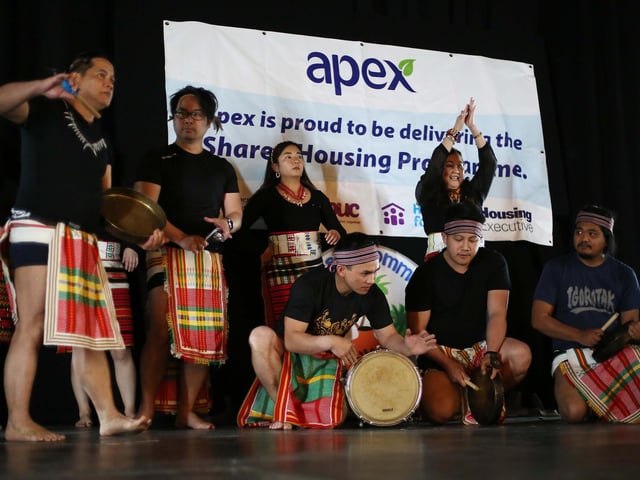 A performance of Philippine Bontoc Gangsa Dance, Kabalikat .